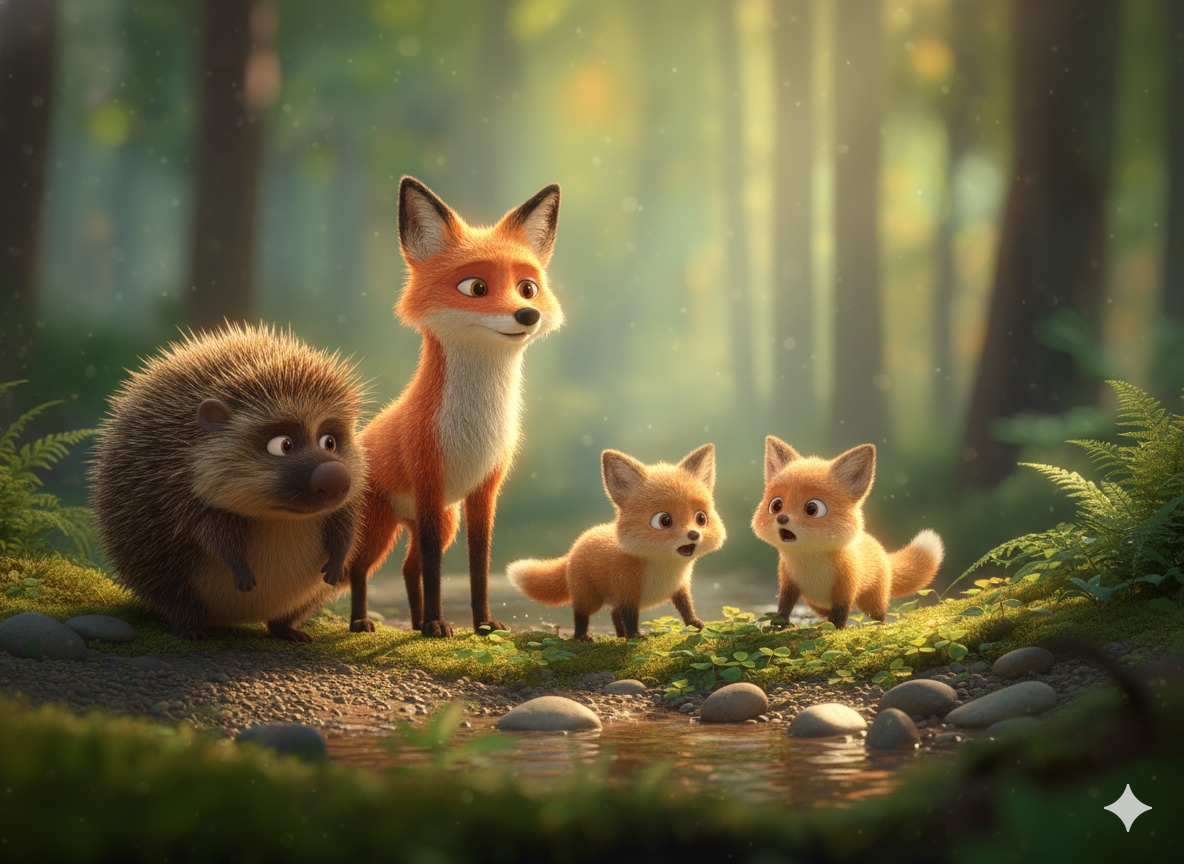 Fábula para Niños y Familias: La Zorra y su Cola | Enseñanza de Vida