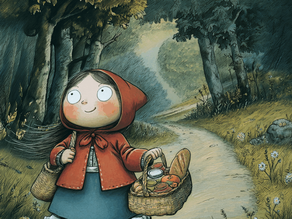 Caperucita Roja – Canción Infantil 🎶 | Cuento Musical Animado para Niños