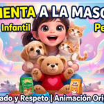 Alimenta a la Mascota. Canción Infantil Pegajosa de Cuidado y Respeto. Animación Original