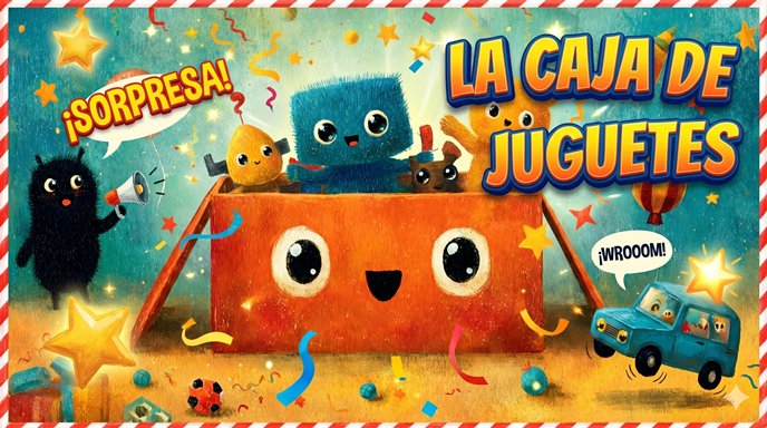 La Caja de Juguetes Fiesta Party.Canción Infantil Pegajosa y Divertida (Animación Original)